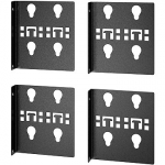 APC Easy Rack PDU Mounting Bracket Fixing/Mounting (Black, Double Width, 2 Pairs) ER7PDUBRKT
