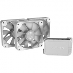 Apnx FP1-R 120 PWM ARGB, Reverse Blade, White, 3 Pack + Controller APF3-PF11267.21