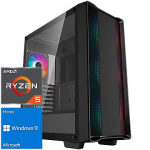 TopPC AMD Ryzen 5 (Zen 3) APU GMNG, Ryzen 5 5600G, 32GB (2x16) DDR4, 480GB NVMe, Windows 11 Home DATK267-1417458