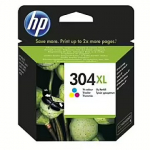 Hewlett Packard HP 304XL Tri-color Original Ink Cartridge (300 pages) N9K07AE