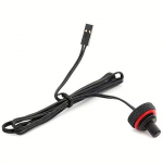 Bitspower G1/4" Carbon Black Temperature Sensor Stop Fitting BP-CBWP-CT