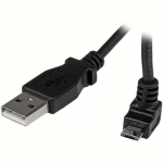 Startech USB-A to Micro USB, Angle, 1m USBAUB1MU
