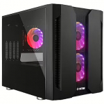 Chieftec Chieftronic M2, RGB, Tempered Glass, Black GM-02B-OP