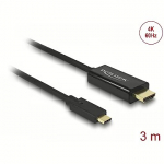 Delock USB-C to HDMI, 3m 85292