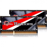 G.SKILL SODIMM, Ripjaws, DDR3, 16GB, 1600MHz, CL11, Kit of 2 F3-1600C11D-16GRSL