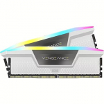 Corsair Vengeance RGB White, DDR5, 32GB, 6200MHz, CL36, Kit of 2 CMH32GX5M2B6200C36W