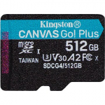 Kingston Canvas Go Plus Gen4, 512GB microSDXC SDCG4/512GBSP