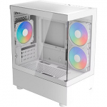 AeroCool Viewport Mini, Tempered Glass, White ACCM-ES09133.21