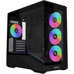 Lian Li Vector V100 MINI, Tempered Glass, Black G99.V100RMIX.00