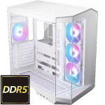 TopPC MSI Gaming Intel Extreme, Z890, 360mm Liquid cooler, 32GB (2x16) DDR5, GeForce RTX 5080, 1TB NVMe Gen4, no OS DATK376-1388259