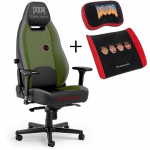 Noblechairs LEGEND Doom Gaming Chair + Doom Retro Memory Foam Cushion GABU-814