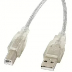 Lanberg USB-A to USB-B, 3m CA-USBA-12CC-0030-TR