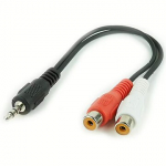 Gembird 3.5mm to 2xRCA, 0.2m CCA-406
