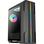 AeroCool Splinter Duo, Tempered Glass, Black ACCM-PB26033.11