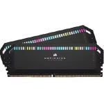 Corsair Dominator Platinum RGB Black, DDR5, 64GB, 5200MHz, CL40, Kit of 2 CMT64GX5M2B5200C40