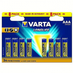 VARTA Longlife Extra LR03/AA, 1.5V, x8 04103101328