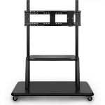 ViewSonic Rolling trolley cart stand, 55-98" VB-STND-001-2C