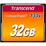 Transcend 133x, 32GB CompactFlash TS32GCF133