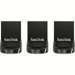 Sandisk Ultra Fit 3-PACK, 32GB, Black SDCZ430-032G-G46T