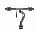 Gembird Desk mounted adjustable monitor arm for 2 monitors, 17-32" MA-DA2-04