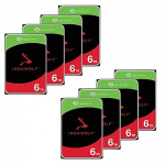 Seagate 6TB, 5400rpm, 256MB, SATAIII, IronWolf, CMR, Air, 8 Pack ST6000VN006_8