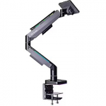 Thermaltake Single RGB Gaming Monitor Arm, 17"-49" GEA-MSR-SMSBLK-01