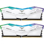 TeamGroup T-Force Delta RGB White, DDR5, 32GB, 6000MT/s, CL30, Kit of 2  FF4D532G6000HC30DC01