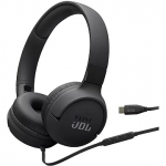 JBL Tune 520C, Black Type-C JBLT520CBLK