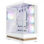 Zalman P40 NAMU, Tempered Glass, White P40 NAMU White