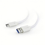 Gembird USB 3.0 to Type-C, 1.8m, White CCP-USB3-AMCM-6-W