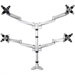 Startech Desk Mount Quad Monitor Arm, 13-30" ARMQUADPS
