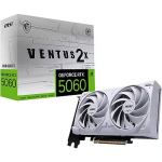 MSI GeForce RTX 5060, 8GB GDDR7, VENTUS 2X OC WHITE (DLSS 4) GEFORCE RTX 5060 8G VENTUS 2X OC WHITE