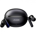 USAMS Bluetooth headphones TWS E02 ANC+ENC black USA001642