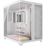 Corsair AIR 5400 LX-R RGB iCUE LINK, Tempered Glass, White CC-9011321-WW
