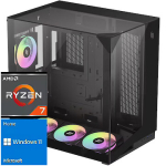 TopPC AMD Ryzen 7 (Zen 3) APU GMNG, Ryzen 7 5700G, 16GB (2x8) DDR4, 16GB (1x16) DDR4, 1TB NVMe, Windows 11 Home DATK266-1450962