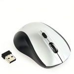 Gembird MUSW-4B-02-BS, Black/Silver MUSW-4B-02-BS