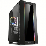 Sharkoon Elite Shark CA200G, RGB, Tempered Glass, Black 4044951027163