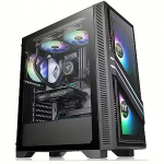 Thermaltake Versa T35 TG RGB, Tempered Glass, Black CA-1R7-00M1WN-00