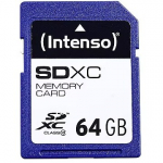 Intenso SDXC, 64GB, Class 10 3411490