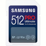Samsung PRO Ultimate, SDXC, 512GB, UHS-I, U3, V30 MB-SY512S/WW