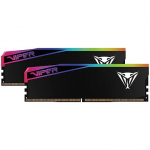 Patriot Viper Gaming RGB Elite 5 Ultra (EXPO + XMP), DDR5, 96GB, 6400MHz, CL32, Kit of 2 VEUR596G6432K