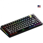 Glorious GMMK 3 Pro HE Wireless 75 % Gaming, ANSI (US) GLO-KB-GMMK3-PRO-75-PB-HE-WL-BLK-US