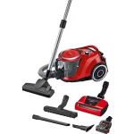 Bosch Bagless Vacuum cleaner, 750W/2.4L/72dB, Bosch, Red BGS41PET1