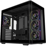 Cooler Master Elite 600 ARGB, Tempered Glass, Black E600-KGNN-S01