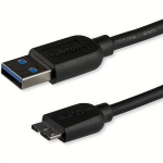 Startech USB-A to Micro-B, Slim, 3m USB3AUB3MS