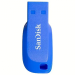 Sandisk Cruzer Blade, 64GB, Electric Blue SDCZ50C-064G-B35BE