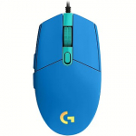 Logitech G102 Lightsync, USB, Optical, Blue 910-005801
