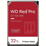 Western Digital 22TB, 7200rpm, 512MB, SataIII, Red Pro, CMR WD221KFGX