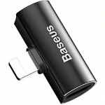 Baseus Adapteris Baseus Lightning  Male - Lightning Female Black CAL46-01