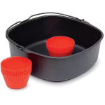 Philips AirFryer XL, accessory - Baking kit + 9 muffin cups HD9945/01